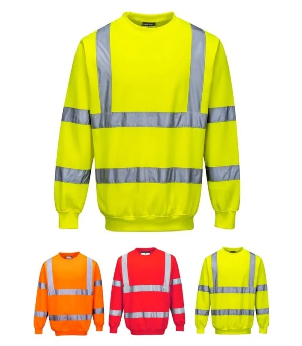 Portwest B303 Hi Vis Sweatshirt